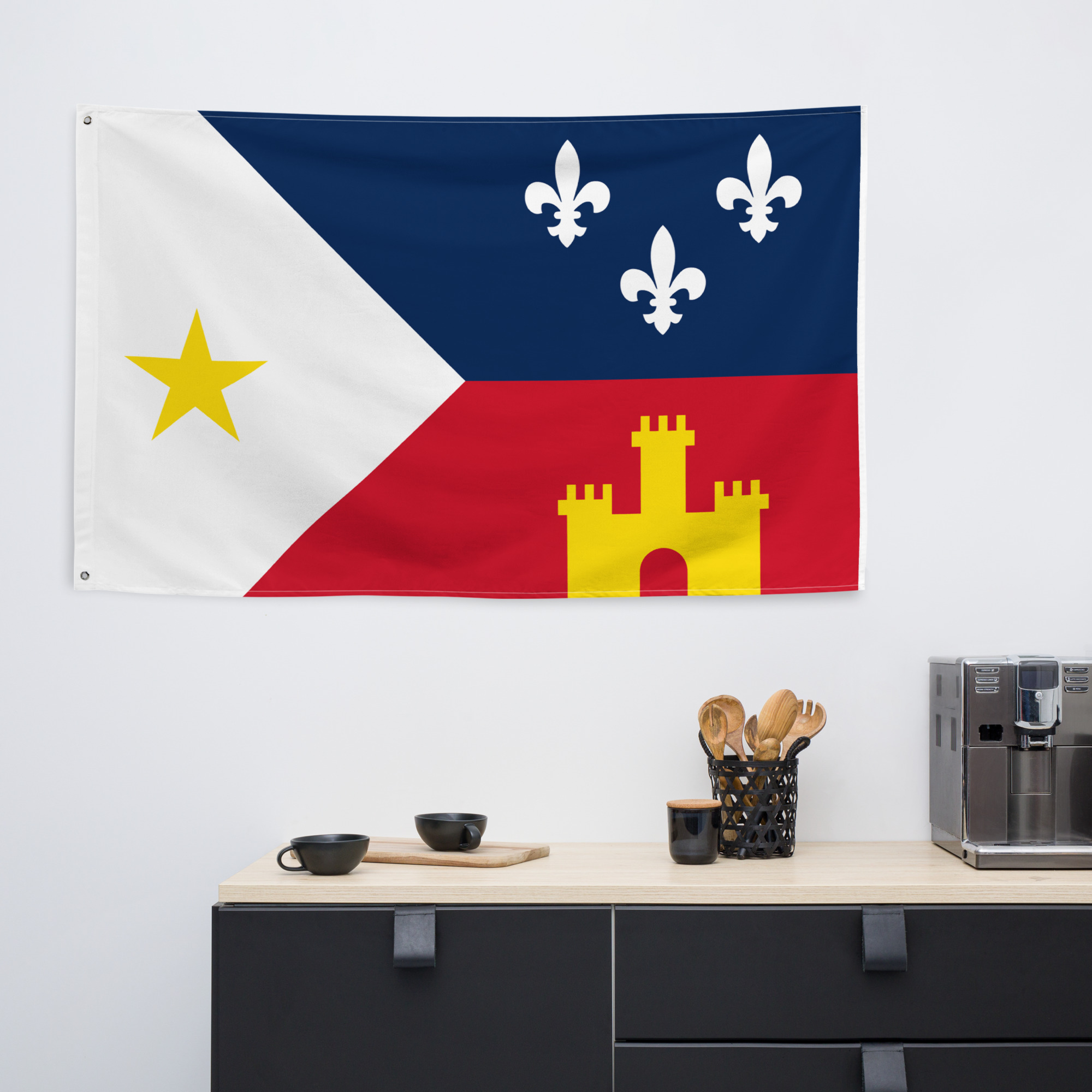 Louisiana Acadiana Flag - Image 2