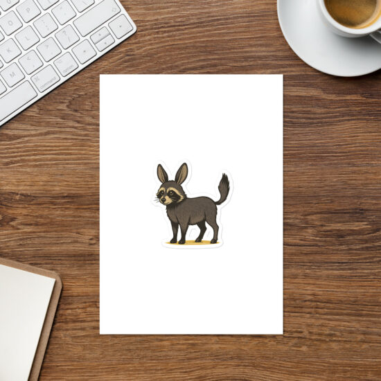 Coonass Sticker Sheet