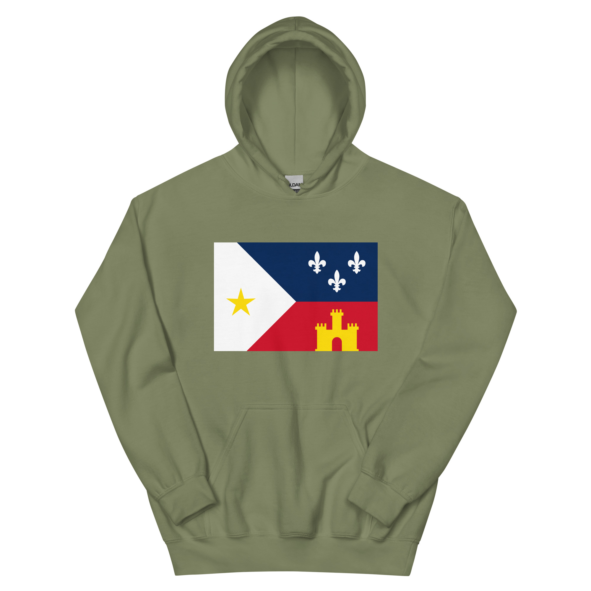 Acadiana Flag Hoodie - Image 6